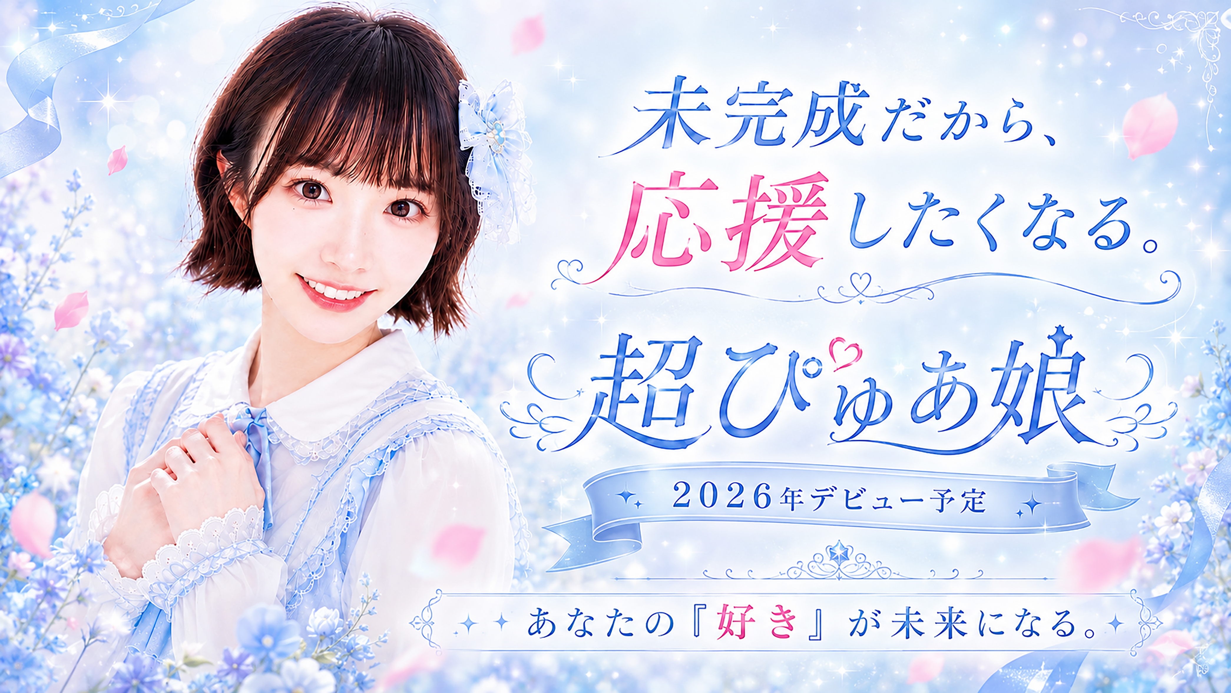 未完成だから、応援したくなる。超ぴゅあ娘